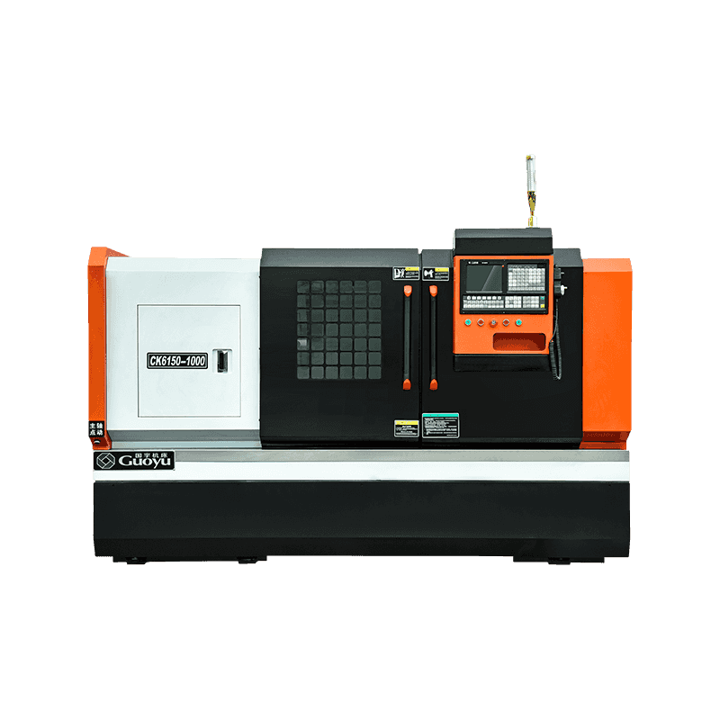 Tung skæring Hard Guideway CNC Lathe til metalskæring